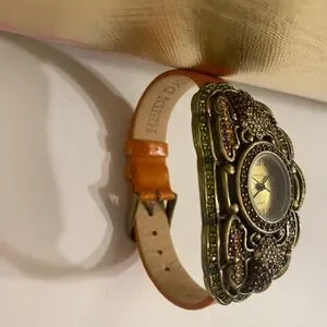 Heidi Daus | Accessories | Heidi Daus Quartz Wbronzetone  display picture 3